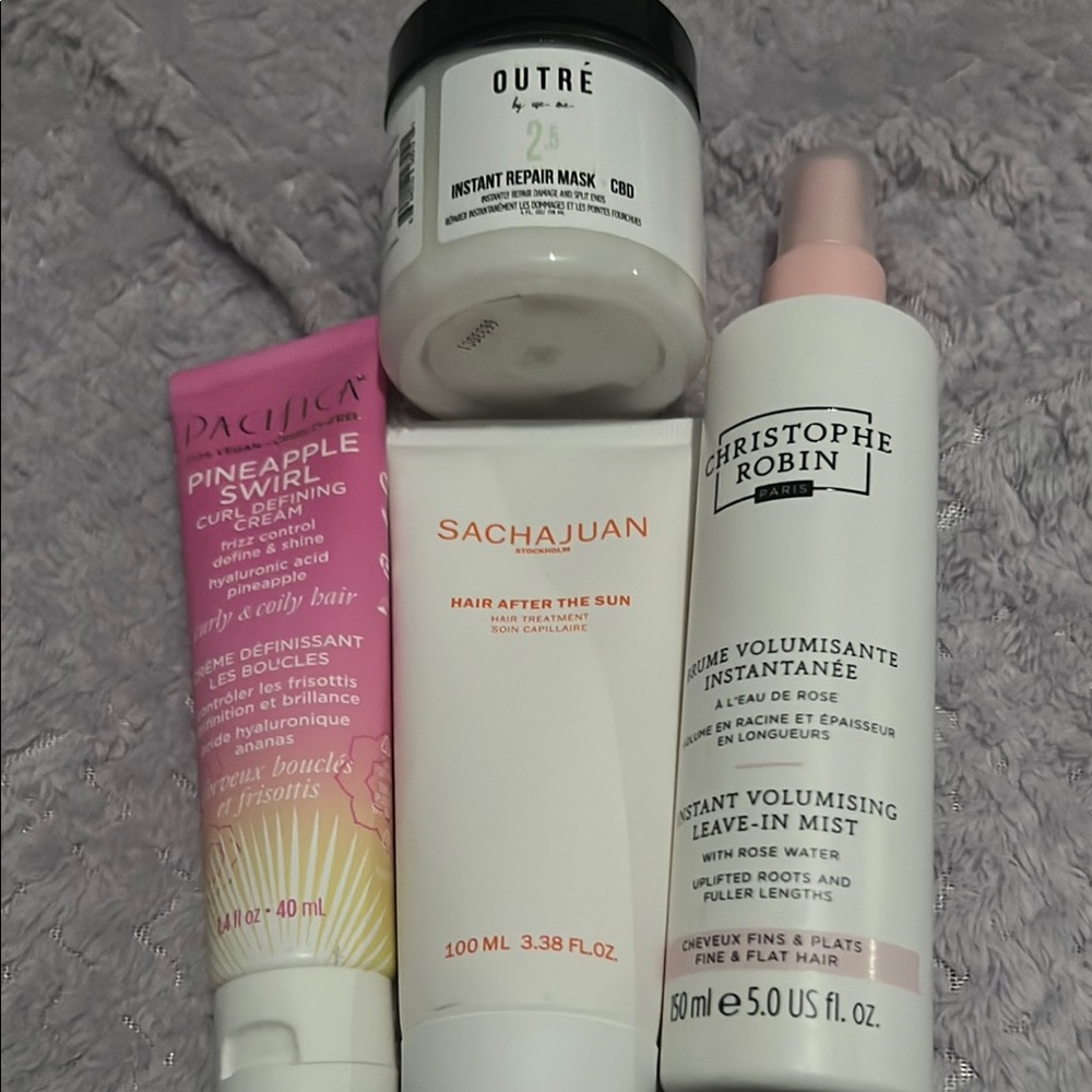 Pacifica Pineapple Swirl Curl Defining Cream - Pink and White